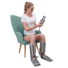 rechargeable air compression foot leg body massage device